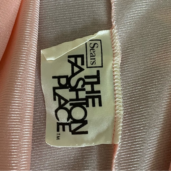 Vintage peach robe Sears The Fashion Place - Picture 7 of 8